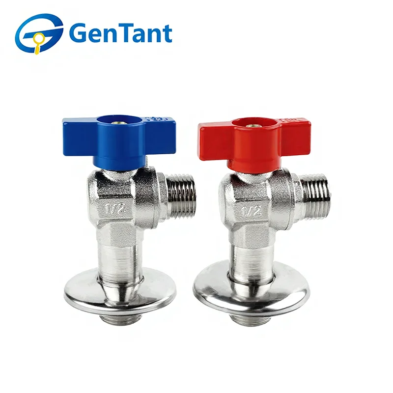 Válvula de esfera de ângulo de gás estendido