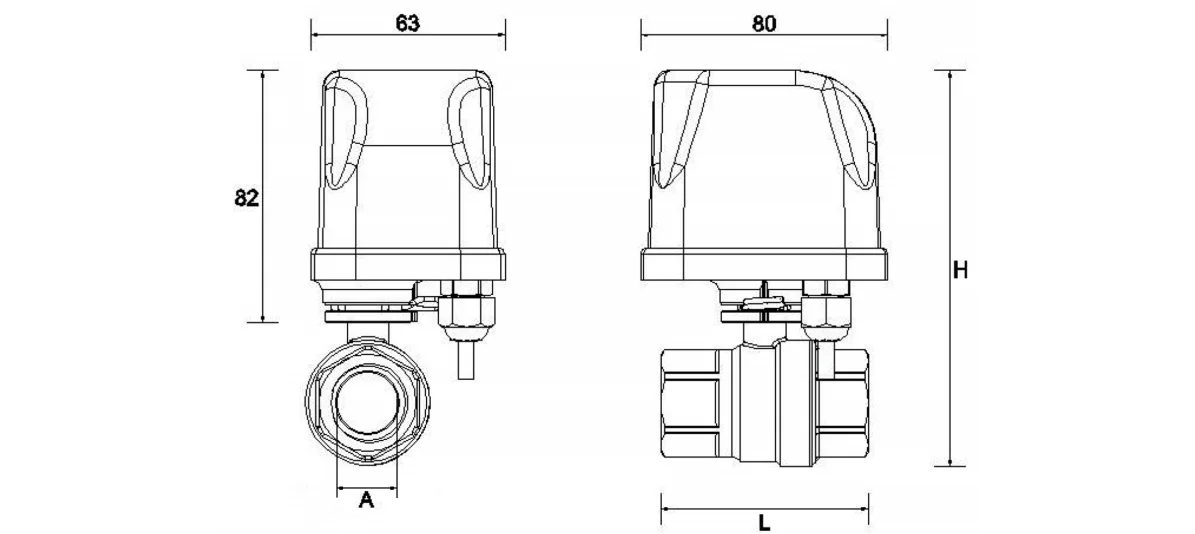 Motorized Ball Valve